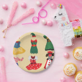 Halloween-Kostümpapier-Teller Pappteller (Party)