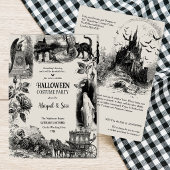Halloween-Kostümparty Erwachsene Einladung