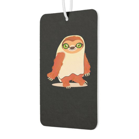 Halloween-Kostümsloth Oversifizierter T - Shirt Autolufterfrischer (Links)