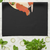 Halloween-Kostümsloth Oversifizierter T - Shirt Geschirrtuch (Gefaltet)