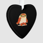 Halloween-Kostümsloth Oversifizierter T - Shirt Ornament (Vorderseite)