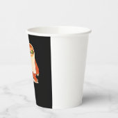 Halloween-Kostümsloth Oversifizierter T - Shirt Pappbecher (Links)