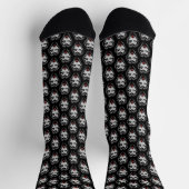 Halloween-Kostümsocken Vampir-Mädchen-Socken Socken (Oben)