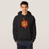 Halloween-Kostümtrick oder -Behandlung Hoodie (Vorne ganz)