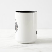 Halloween Krähen Süßigkeiten Streich oder Streich Tasse (Zentrum)