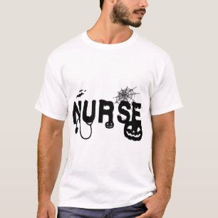 Halloween-Krankenhaus Krankenschwester T-Shirt