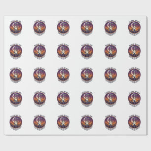 Halloween-Krankenschwester bei Tag_1 Geschenkpapier