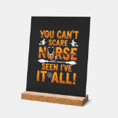 Halloween-Krankenschwester-Design_1 Acrylschild (Winkel)