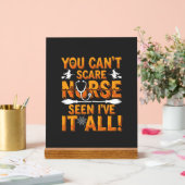Halloween-Krankenschwester-Design_1 Acrylschild (Hochzeit)