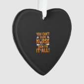 Halloween-Krankenschwester-Design_1 Ornament (Vorderseite)