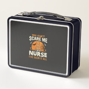 Halloween Krankenschwester Erschrecke Mich Metall Brotdose