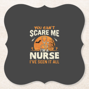 Halloween Krankenschwester Erschrecke Mich Untersetzer