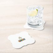 Halloween-Krankenschwester Gruseliger Geist Retro Untersetzer (Vor Ort)
