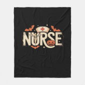 Halloween Krankenschwester Klassischer T - Shirt Fleecedecke (Vorderseite)