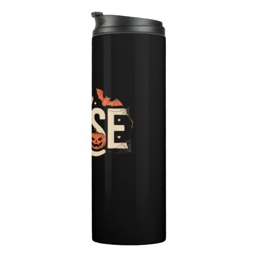 Halloween Krankenschwester Klassischer T - Shirt Thermosbecher (Nach rechts gedreht)