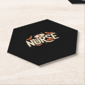 Halloween Krankenschwester Klassischer T - Shirt Untersetzer (angewinkelt)