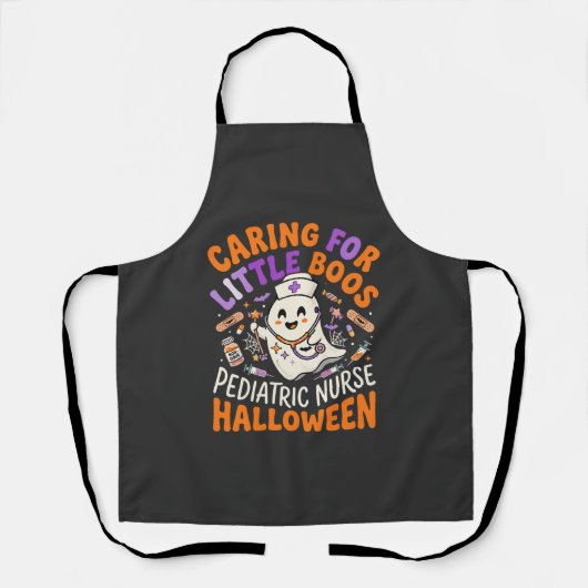Halloween Krankenschwester Kleine Späßchen Schürze (Vorderseite)