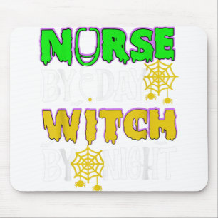 Halloween-Krankenschwester-Kostüm vintage Krankens Mousepad