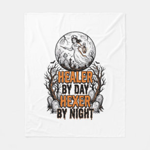Halloween-Krankenschwester-Shirt Vintage-Gravur Gr Fleecedecke