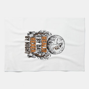 Halloween-Krankenschwester-Shirt Vintage-Gravur Gr Geschirrtuch