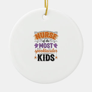 Halloween-Krankenschwester Spooktacular Kinder Vin Keramik Ornament