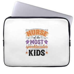 Halloween-Krankenschwester Spooktacular Kinder Vin Laptopschutzhülle