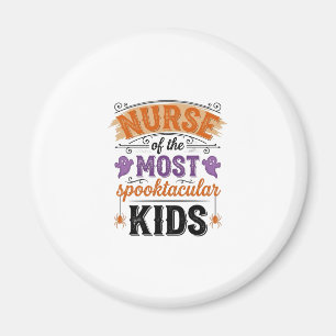 Halloween-Krankenschwester Spooktacular Kinder Vin Magnet