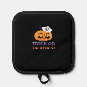 Halloween Krankenschwester Trick oder Behandlungs Topflappen
