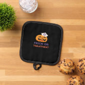 Halloween Krankenschwester Trick oder Behandlungs Topflappen (Oben Unten)