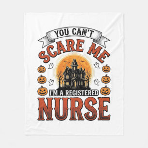 Halloween Krankenschwester Vintage Gruseliger Regi Fleecedecke