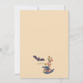 Halloween-Kranz-Einladung Einladung (Rückseite)