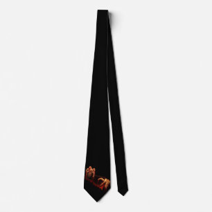 Halloween-Krawatte Beängstigend Zombie Neckties Cu Krawatte