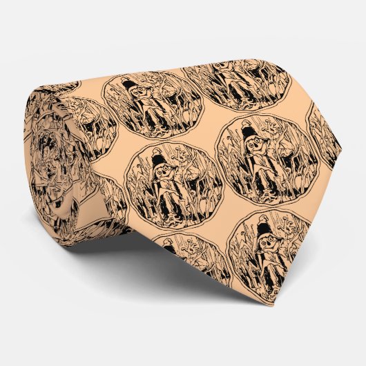 Halloween-Krawatte Krawatte (Gerollt)