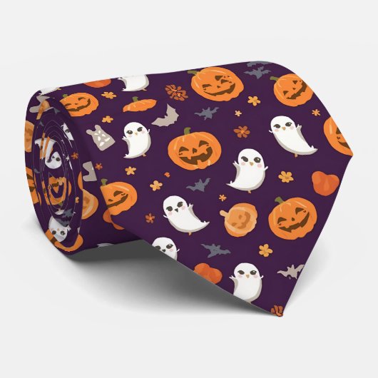 Halloween-Krawatte Krawatte (Gerollt)