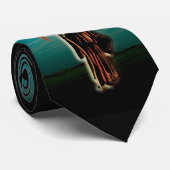 Halloween-Krawatten - grimmiger Sensenmann Krawatte (Gerollt)