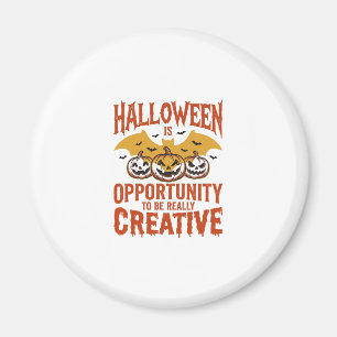 Halloween Kreativer Kürbis Fledermaus Vintage Vekt Magnet