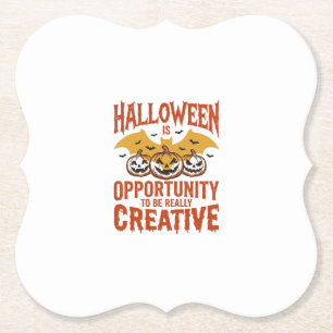 Halloween Kreativer Kürbis Fledermaus Vintage Vekt Untersetzer