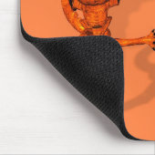 Halloween-Kreatur aus Galaxy Pumpkin Mousepad (Ecke)