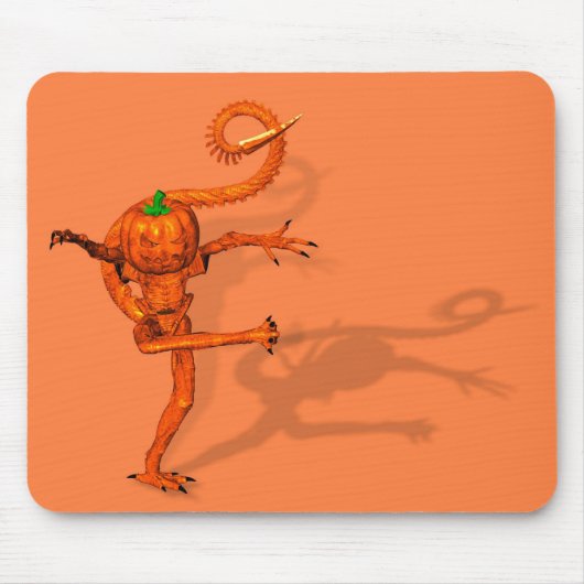 Halloween-Kreatur aus Galaxy Pumpkin Mousepad (Vorne)