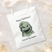 Halloween-Kreaturen 1/4 Texttaschen Geschenktütchen (Ausgeschnitten)