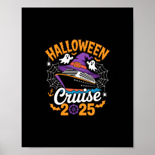 Halloween Kreuzfahrt 2025 Lustiges Meer Abenteuer Poster