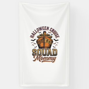 Halloween Kreuzfahrt Mami Vintage Schiff Squad Des Banner