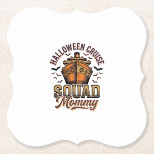 Halloween Kreuzfahrt Mami Vintage Schiff Squad Des Untersetzer