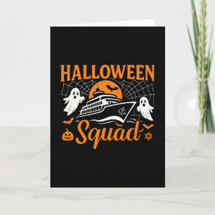 Halloween Kreuzfahrt Team 2025 Familie Kreuzfahrt Karte
