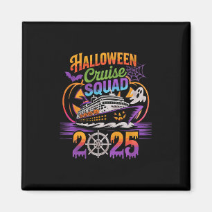 Halloween Kreuzfahrt Team 2025 passende Kreuzfahrt Magnet