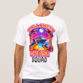 Halloween-Kreuzfahrt-Team-Shirts T-Shirt (Vorderseite)