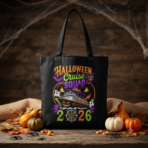 Halloween Kreuzfahrt-Truppe 2026 passende Kreuzfah Tasche