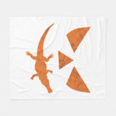 Halloween-Krokodil-Kostüm Fleecedecke (Vorderseite (Horizontal))