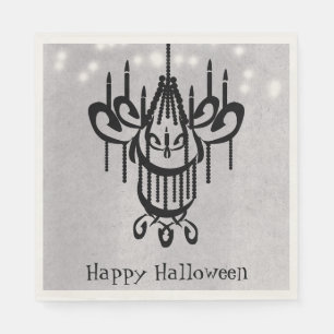 Halloween-Kronleuchter und Lichter Greystone Serviette