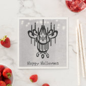 Halloween Kronleuchter und Lights Greystone Serviette (Beispiel)